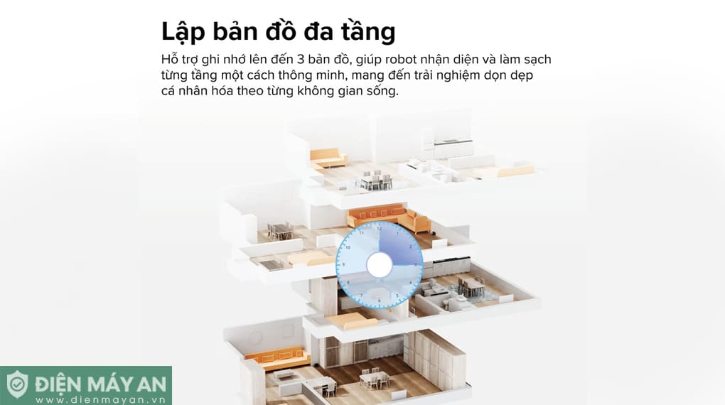 Robot hút bụi lau nhà Roborock Q10 VF+ (Plus) - Đen